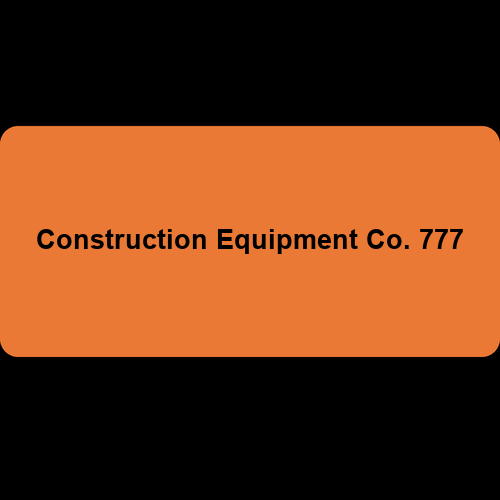 Construction Equipment Co. 777